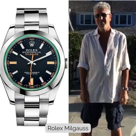 anthony bourdain rolex blue|bob's watches Anthony Bourdain.